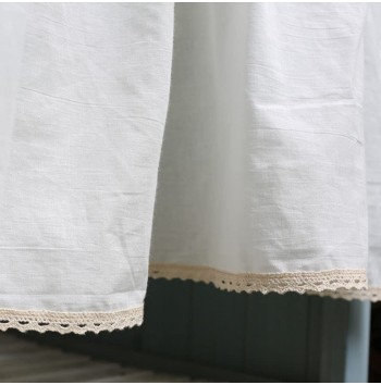 Cotton Crochet Multi-layer Curtains
